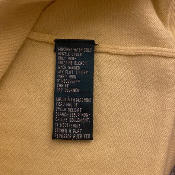 Lauren by Ralph Lauren Yellow Tank Top size P/P - Picture 4 of 4